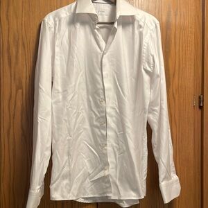 Eton White Dress Shirt Classic Formal Attire